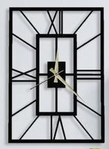 ساعت دیواری رومی مستطیل کد H/197
