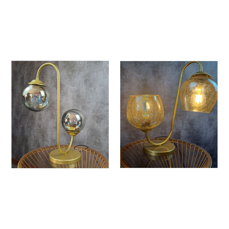 آباژور مدرن فلزی رومیزی کدR/132