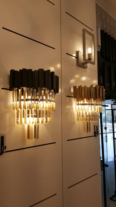 لوستر دیواری کریستالی کد C/114