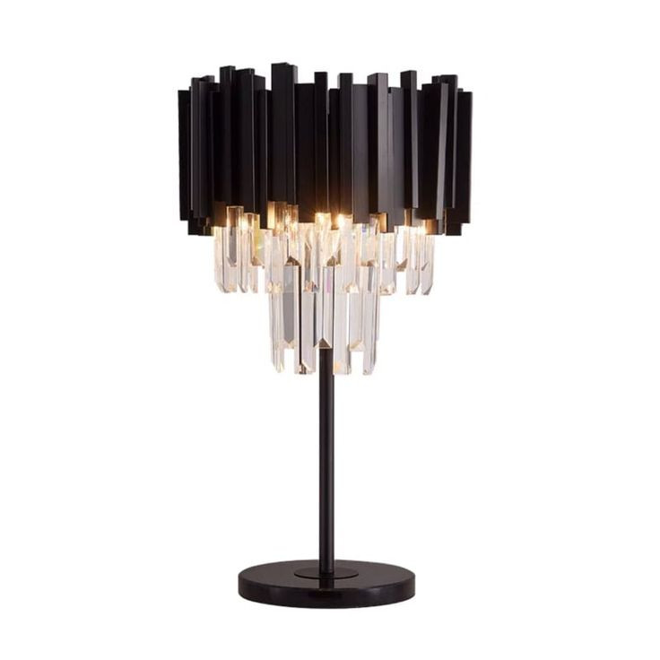 آباژور کریستالی فلزی مدرن کد C/124.4