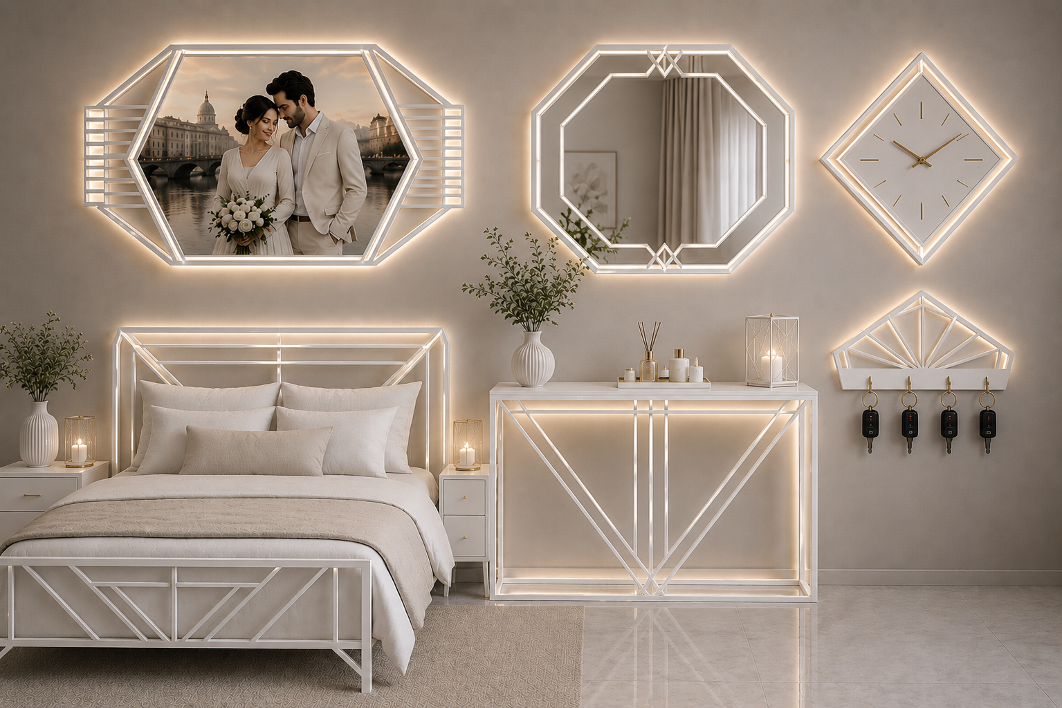 ست جهیزیه عروس +تشک درجه یک