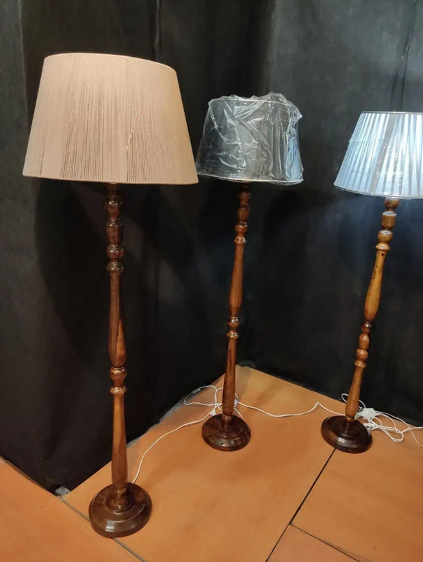 آباژور چوبی خراطی